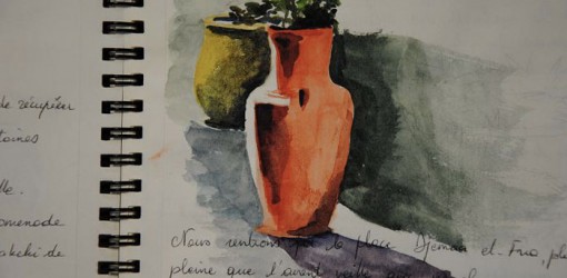 Aquarelle 1 – Carnet de voyage