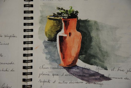 Aquarelle 1 – Carnet de voyage